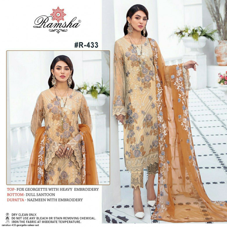 Party wear salwar suit