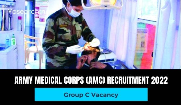 Army Medical Corps Recruitment 2022