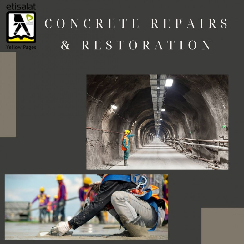 Concrete Repairs &amp; Restoration Companies &amp; Services in UAE