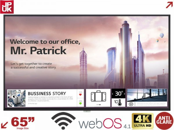 LG 65UH5F-H signage Display Digital Signage Flat Panel 165.1 cm (65")