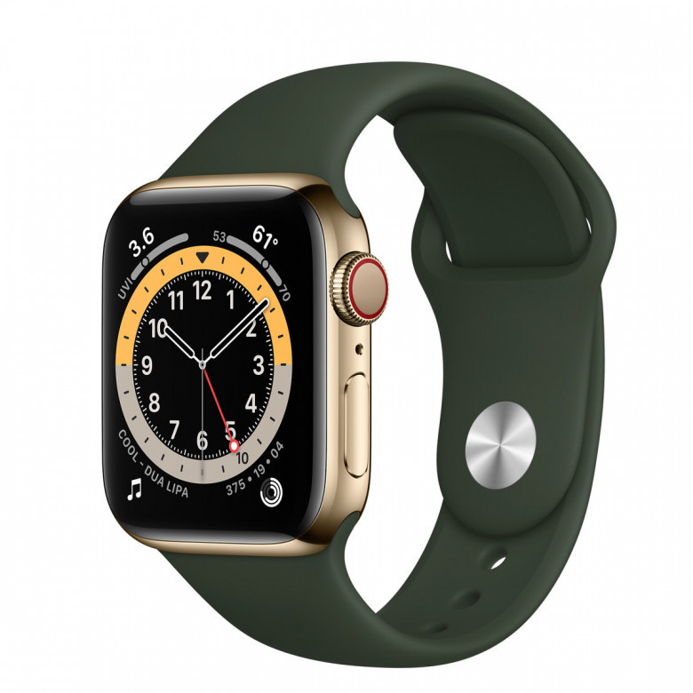 Apple Watch Series 6 40 mm OLED 4G Gold GPS