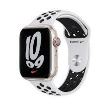 Apple Watch Nike Series 7 45 mm OLED 4G Black GPS (Satellite)